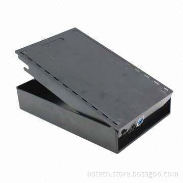 External Hard Disk Enclosure, Plastic Casing for 3.5 SATA Hard Disk up to 4TB